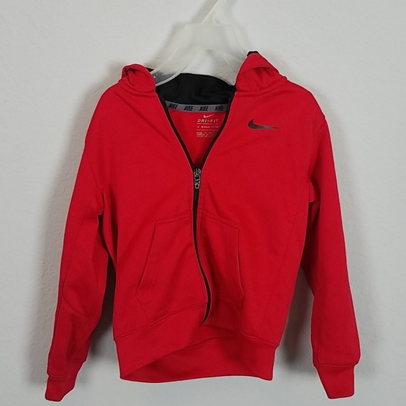 Nike Other - Boys Red Nike Zip Up Jacket 4T